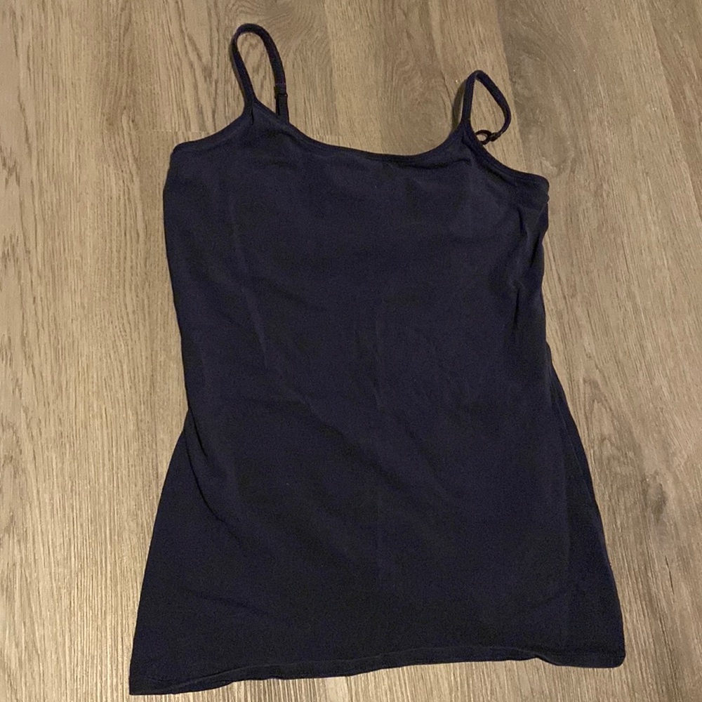 Express navy blue bra cami